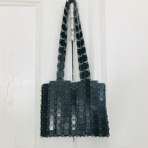 Paco Rabbane Square Disc Chainmail Metal Bag